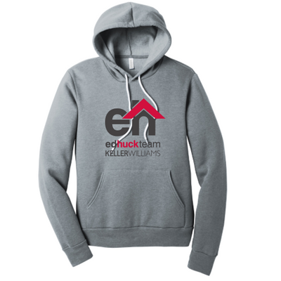 EdHuckTeam - Unisex Poly/Cotton Hooded Pullover Sweatshirt