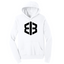 EntreBrand - Unisex Poly/Cotton Hooded Pullover Sweatshirt