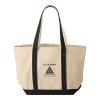 Elite Mind Technologies - 16 Ounce Cotton Canvas Tote