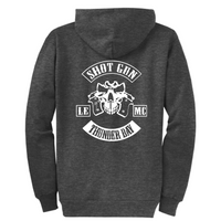 ShotGunLawEnforcementMC - Port & Company Classic Full-Zip Hooded Sweatshirt V1 "Thunder Bay"