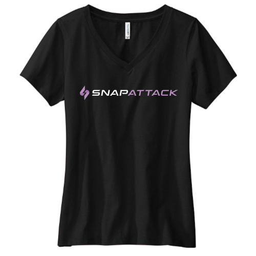 Snapattack - Volunteer Knitwear Women's Daily V-Neck Tee USA-Made