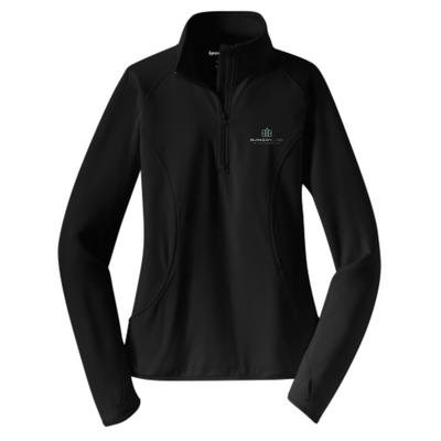 BushidoBilling - Sport-Tek Ladies Sport-Wick Stretch 1/2-Zip Pullover - v1