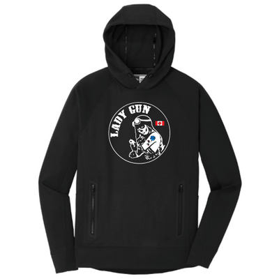 ShotGunLawEnforcementMC -   Era Venue Fleece Pullover Hoodie v11 "Lady Gun"