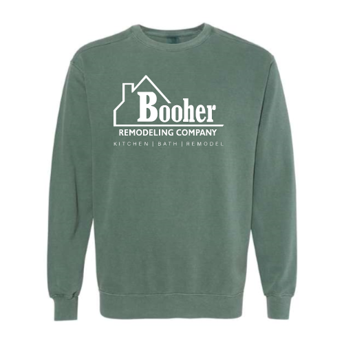 BooherRemodelingCompany - Pigment-Dyed Crewneck