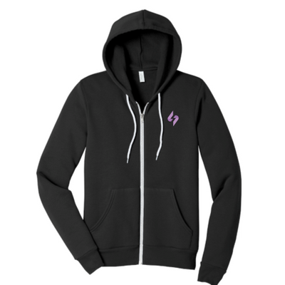 Snapattack - Unisex Sponge Fleece Full-Zip Hooded Sweatshirt
