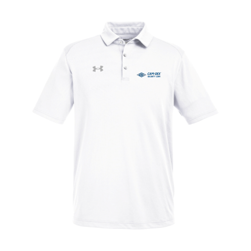 CamDex - Under Armour - Men's Tech Polo - White