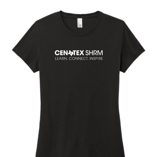 CentexSHRM - District Made Ladies Perfect Tri Crew Tee v1