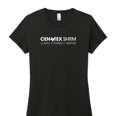 CentexSHRM - District Made Ladies Perfect Tri Crew Tee v1