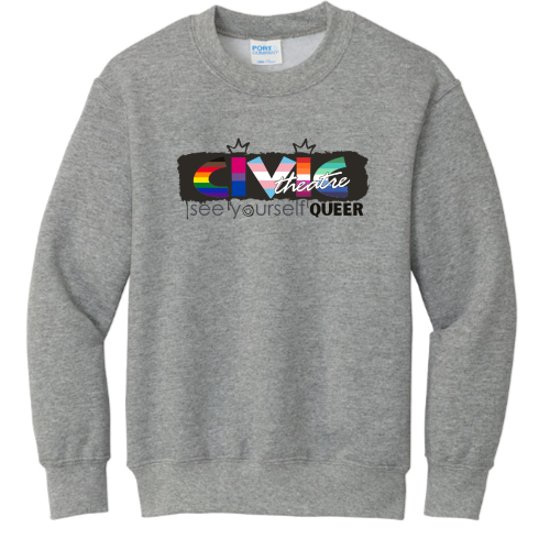 CivicTheatreMerch - Port & Company Youth Crewneck Sweatshirt