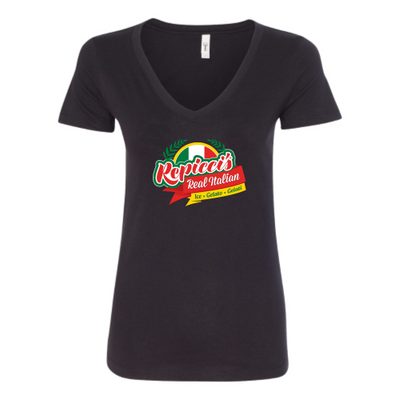 RepiccisRealItalianIceAndGelato  - Next Level - Womens V-Neck