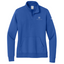 WVCenterForWellness - Nike Ladies Club Fleece Sleeve Swoosh 1/2-Zip NKDX6720
