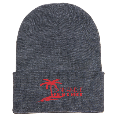 Panhandle Palm & Rock - Adult Cuffed Knit Beanie