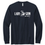 ShotGunLawEnforcementMC - Volunteer Knitwear Chore Long Sleeve Tee USA-Made v10 "Lady Gun"