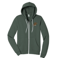 AFFOODCO - Unisex Sponge Fleece Full-Zip Hooded Sweatshirt