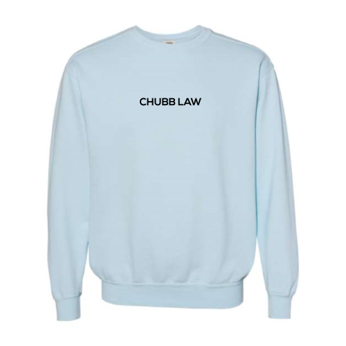 ChubbLaw - Comfort Colors Pigment-Dyed Crewneck Sweatshirt