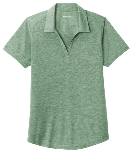 PRINTED - Sport-Tek Ladies PosiCharge Tri-Blend Wicking Polo LST405
