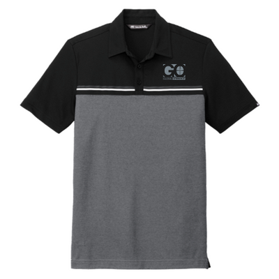 GlobalOrdnance - TravisMathew - Men's Sunset Blocked Polo black