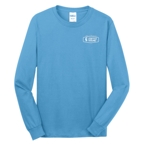 Coffee Hound - Port & Company Long Sleeve 5.4-oz. 100% Cotton T-Shirt