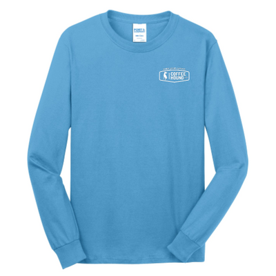 Coffee Hound - Port & Company Long Sleeve 5.4-oz. 100% Cotton T-Shirt