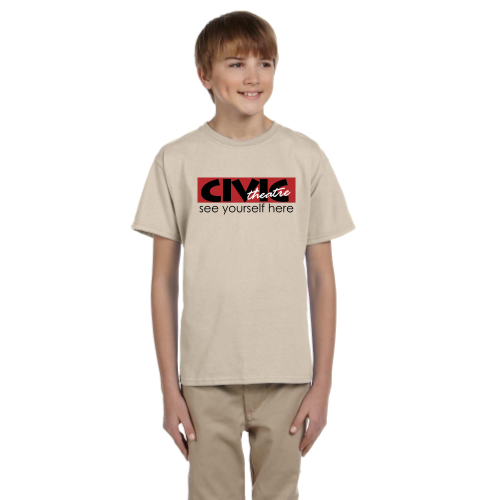 CivicTheatreMerch - Youth Ultra Cotton 6 oz. T-Shirt