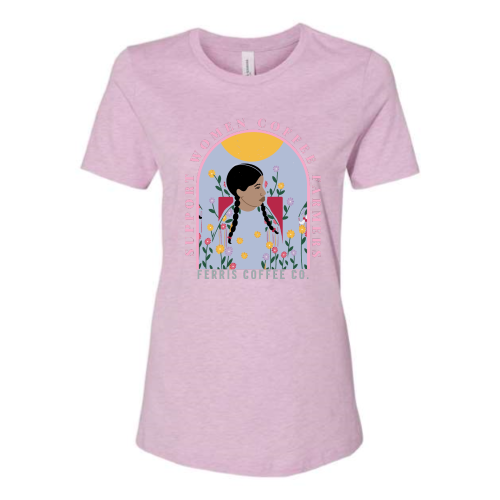 FerrisCoffee - Womens Relaxed Fit Heather - Vergel Support