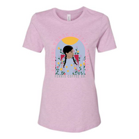 FerrisCoffee - Womens Relaxed Fit Heather - Vergel Support