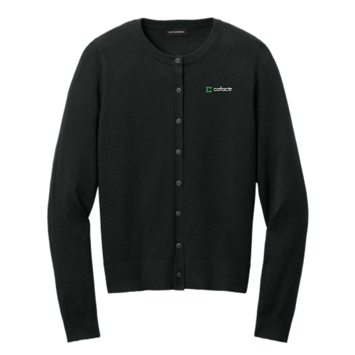 Cofactr - Port Authority Women’s Easy Care Crewneck Cardigan Sweater