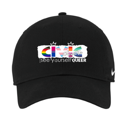 CivicTheatreMerch - Nike Heritage Cotton Twill Cap - v3