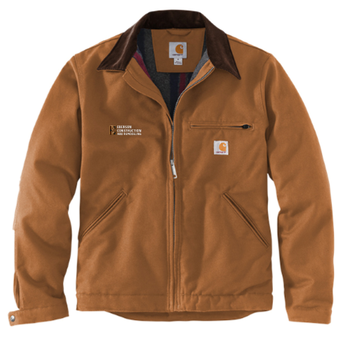 EbersonConstruction - Carhartt Duck Detroit Jacket CT103828
