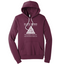 Elite Mind Technologies - Unisex Poly/Cotton Hooded Pullover Sweatshirt