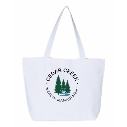 CCWM - 24.5L Canvas Zippered Tote