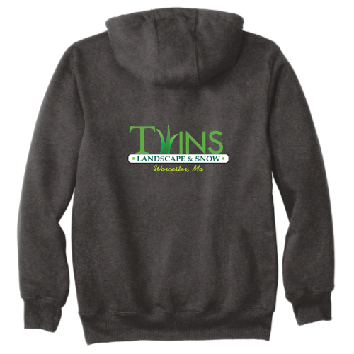 Twins Lawn Service - Carhartt Rain Defender Paxton Heavyweight Hooded Sweatshirt