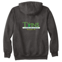 Twins Lawn Service - Carhartt Rain Defender Paxton Heavyweight Hooded Sweatshirt
