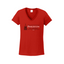 PinkertonAcademy - Gildan Ladies Heavy Cotton 100% Cotton V-Neck T-Shirt