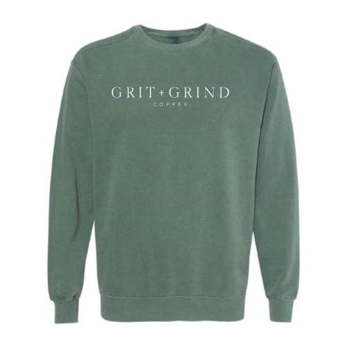 GritandGrind - Comfort Colors Pigment-Dyed Crewneck Sweatshirt v1