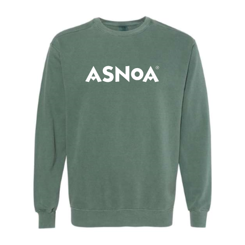 Asnoa - Pigment-Dyed Crewneck Sweatshirt