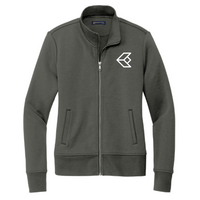 KognitiveEdge - Brooks Brothers Women's Double-Knit Full-Zip