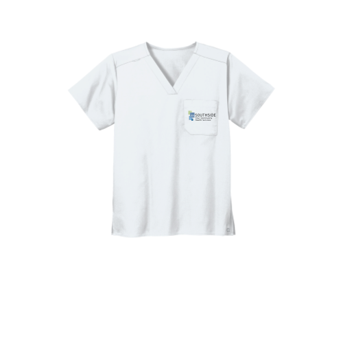 SouthsideCHS - WonderWink Unisex WorkFlex Chest Pocket V-Neck Top WW3160