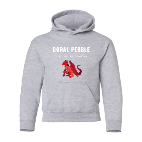 DoralPebble - Heavy Blend Youth Hooded Sweatshirt