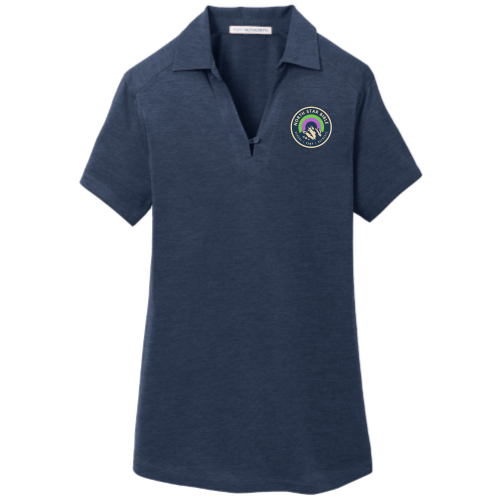 NorthStarBibleSchool - Port Authority - Ladies Digi Heather Performance Polo