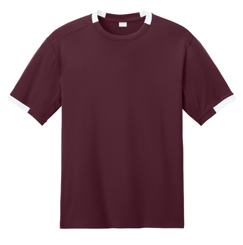 Maroon White