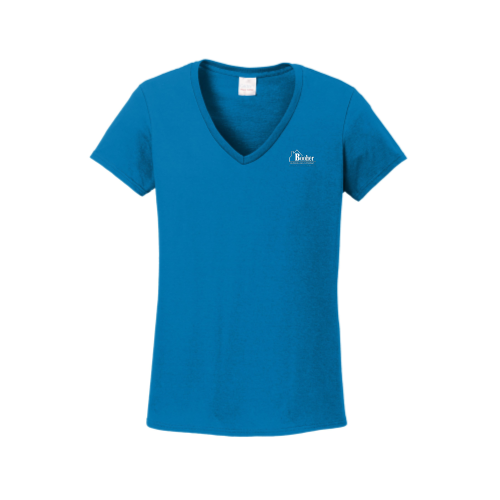 BooherRemodelingCompany - Gildan Ladies Heavy Cotton 100% Cotton V-Neck T-Shirt