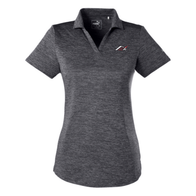 RedbirdRoofing - PUMA Ladies Icon Heather polo