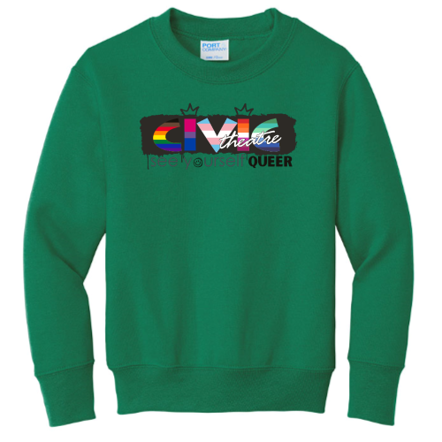 CivicTheatre - Port & Company Youth Crewneck Sweatshirt