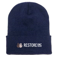 RestoreOKC - Cuffed Knit Beanie
