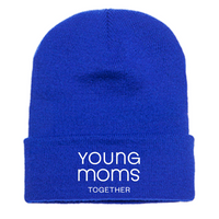 Young Moms Together - Cuffed Knit Beanie - v2
