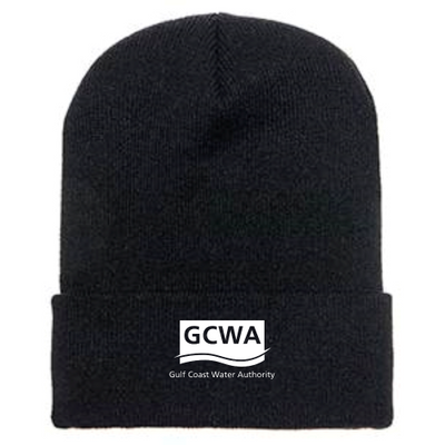 GulfCoastWaterAuthority - Cuffed Knit Beanie