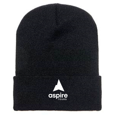 AspireTours - Adult Cuffed Knit Beanie v1