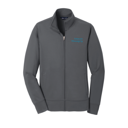 InterconMessaging - Sport-Tek Ladies Sport-Wick Fleece Full-Zip Jacket