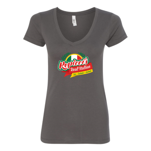 RepiccisRealItalianIceAndGelato  - Next Level - Womens V-Neck